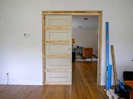 How To Build A Pocket Door C R A F T Pocket Door Installation Pocket Door Frame Pocket Doors