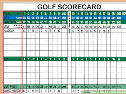 How To Read A Golf Scorecard 10 Steps With Pictures Wikihow