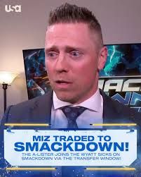 Welcome to SmackDown, Miz! #wwe #smackdown