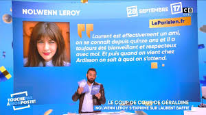 L'interview vient juste de commencer et voilà que laurent baffie soulève la jupe de la chanteuse. Clemence On Twitter 2 Inciter Baffie A Lui Mettre La Main Sur La Jupe Mais Bref C Est Anormal De Soulever La Jupe D Une Femme Dans Une Emission Tele