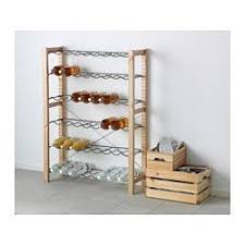 Ivar 1 Section Unit With Bottle Racks Ikea Ivar Regal Flaschen Regal Regal