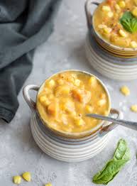 Vegan Sweet Potato Corn Chowder Recipe Chowder Recipes Corn Chowder Recipe Potato Corn Chowder