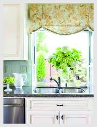 These window treatments look so tailored, and they provide a pop of pattern in a neutral space. Kitchen Garden Window Ideas Small Luxury White And Many More In 2020 Kitchen Window Treatments Diy Kitchen Window Treatments Modern Kitchen Window