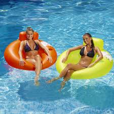 Fauteuil Gonflable Pour Piscine Avec Porte Gobelets Zendart Design