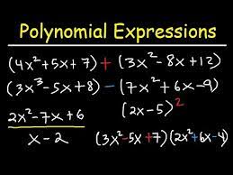 2x2 +3x2 + 6x−2x +. Polynomials Adding Subtracting Multiplying And Dividing Algebraic Expressions Youtube