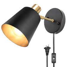 A professional electrician can remove the power cord and plug and wire these. Plug In Wall Lamps With Cord Wayfair
