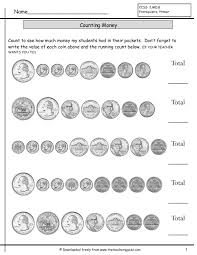 Counting Coins Worksheets From The Teacher S Guide Money Math Worksheets Counting Money Worksheets Money Worksheets