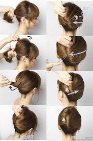 Updo Hairstyle For Short Hair Thick Hair Styles Short Hair Updo Long Hair Styles