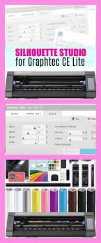 Silhouette Studio For 20 Graphtec Ce Lite 50 Available Now For Download Silhouette Studio Silhouette School Blog Silhouette