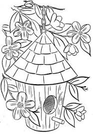 Free Birdhouse Coloring Page Google Search Coloring Pages House Colouring Pages Coloring Pictures