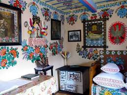 Doamne Ce Sat Frumos Toate Casele Pictate Cu Flori Country House Decor European Home Decor Decor