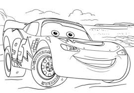 Lightning Mcqueen Coloring Pages Lightning Mcqueen Free Mcqueen