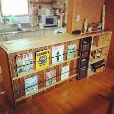 キッチンをセンスアップ キッチンカウンターのdiy実例 カラーボックス diy キッチン キッチンカウンター キッチンカウンター 高さ