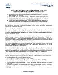 O estado de emergência permite suspender o exercício de alguns direitos, liberdades e garantias, que têm de estar especificados na respetiva o governo, a quem cabe regulamentar a aplicação do estado de emergência, irá reunir o conselho de ministros no sábado para adotar medidas ao abrigo. Inegi Informa On Twitter Inegi Toma Medidas Extraordinarias Por El Estado De Emergencia Sanitaria Originada Por El Covid 19 Consultalas Https T Co Bggvazouaz Https T Co R7e680zdzk