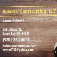 We are fully licensed and insured for your. Roberts Construction Llc Home Facebook