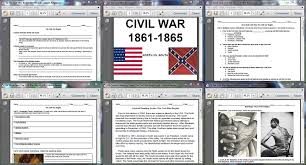 the civil war begins civil war lesson plans