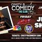 Comedian JEFF SHAW live at Cristy B's