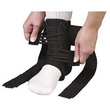 Details About Med Spec Aso Speed Lacer Ankle Stabilizer Ankle Brace Black All Sizes 22361x