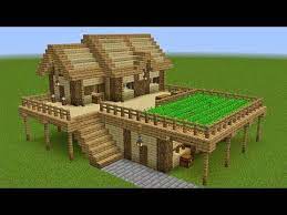 Find about two trees and chop them down completely. Shock Frost Youtube Minecraft Architecture Cute Minecraft Houses Minecraft Houses