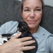 Black long-haired cat found in Lebanon near Speedway gas station