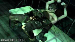 Arnoldthehero porn-Lara Croft's standing anal animation with sound