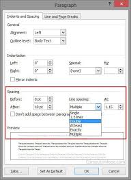 Steps On How To Double Space Or Change Line Spacing In Microsoft Word On Your Computer Double Spaced Essay Double Space Words
