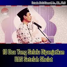 Kumpulan Doa Doa Dan Hadits Ustadz Abdul Somad Lc Ma Facebook