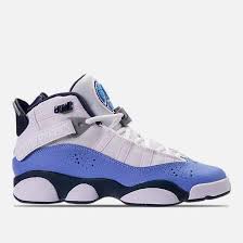 Jordan 6 Rings Black And Blue Nike Girls Grade School Jordan 6 Rings 3 5y 9 5y Basketball Shoes Jordans Girls Air Jordans Retro Jordans
