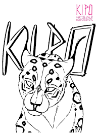 You might also be interested in coloring pages from jaguars masks categories and animal masks tag. Kipo Jaguar Coloring Page Free Printable Coloring Pages For Kids