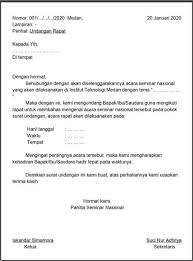 Contoh daftar riwayat hidup tulis tangan yang baik dan benar. Download Contoh Surat Undangan Rapat Osis