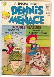 Dennis The Menace #37 1959-Halder-vs The US Army-Jay North pix-G: (1959)  Comic | DTA Collectibles