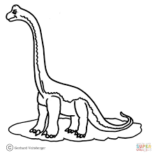 A procompsognathus and the landscape. Coloring Pages Dino Dan