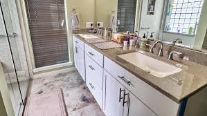 We have thousands marble & granite of different colors. White Cabinets With Onyx Vanity Top