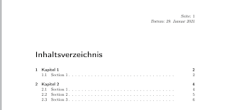 Inhaltsverzeichnis und deckblatt ohne seitenzahlen: Nochmal Inhaltsverzeichnis Mit Seitenangaben Von Bis Texwelt