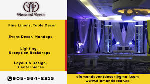 Parties Decor Near Me In 2020 Decorating Services Event Decor Diamond Decorations