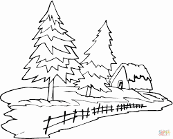 Pine Tree Coloring Page Best Of Pine Tree Outline Coloring Home Tree Coloring Page Tree Outline Coloring Pages