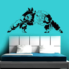 Free shipping on orders over $25 shipped by amazon. Amazon Com Goku Vinyl Wall Art Decal Dragon Ball Z Theme Wall Sticker Youth Children S Room Trunk Anime Wall Painting Gift 123x57cm Baby