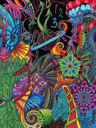 Pin By Charlene Anderson On Random Psychedelic Art Art Colorful Art