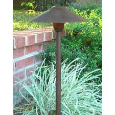 Best Pro Lighting Low Voltage Rust Outdoor Landscape Mushroom Pathway Light Bpl301rst The Home Depot
