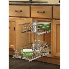 2 Tier Pull Out Drawer Rev A Shelf Shelves Pull Out Drawers