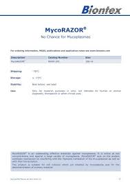 Maybe you would like to learn more about one of these? Mycorazor Biontex Laboratories