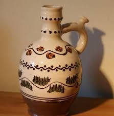 Ulcior Cu 2 Guri Din Ceramica De Horezu Cu Smalt Ecologic 2361 1 Jpg 590 600 Decor Traditional Home Decor