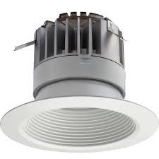 Lithonia Lighting 4 In White Integrated Led Recessed Baffle Kit 4bpmw Led M4 The Home Depot