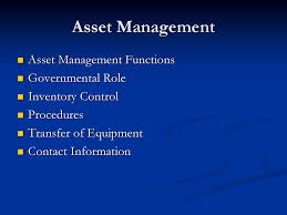 University of oxford fixed assets tangible assets process. Asset Management Training Ppt Download