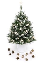 Odkąd pamiętam sprawiało mi to niesamowitą frajdę. Choinka Sztuczna Sosna Diamentowa W Bialej Okraglej Donicy 130 Cm Twojachoinka Pl