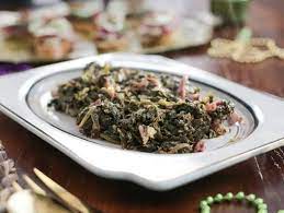 Braised Mustard Greens Recipe Food Network Recipes Greens Recipe Vegetable Side Dishes
