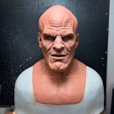 Possessed, flesh doll variant Sculpted by Micah Ebbe Painted by @Damien  Zimmerman This variant and more available this week at  https://immortalmasks.com/shop/possessed-silicone-mask