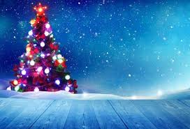 Merry Christmas And Happy New Year Greeting Background With Table Winter Landsc Happy New Year Greetings New Year Greetings Merry Christmas And Happy New Year