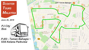 Urban city bus data covering part of the petaling jaya area (route name pj03) is used in this research work. Pj City Bus Pj06 1 Utama To Damansara Damai 2 5k Youtube
