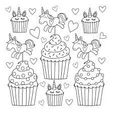 Animal coloring pages for kids the game. Rainbow Unicorn Cake Drawing How To Draw A Unicorn Novocom Top